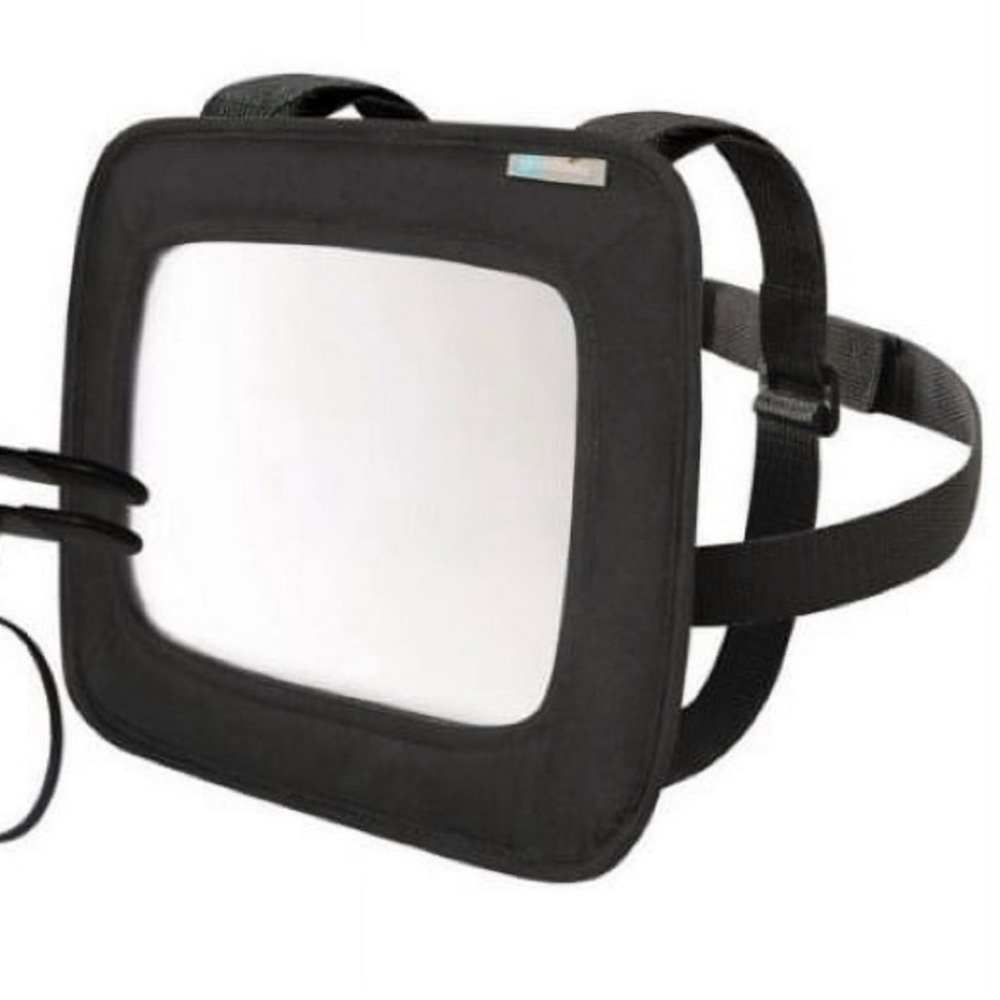 GO by Goldbug Dual-facing Car Backseat Mirror Straps for Headrest Fastening